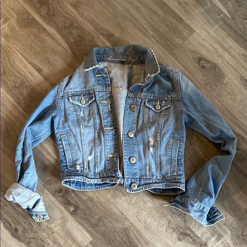 Stylish AE Blue Denim Jacket